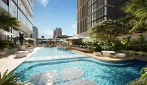 V&A Broadbeach 黃金海岸豪華公寓 — 建設進行中 V&A Broadbeach 黃金海岸豪華公寓為您呈現精緻居住體驗，目前正處於建設階段。這個位於黃金海岸寬闊海灘（Broadbeach）的頂級住宅項目，將成為該地區的標誌性建築。