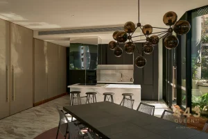 443 queen st cbus property living room and dining room
